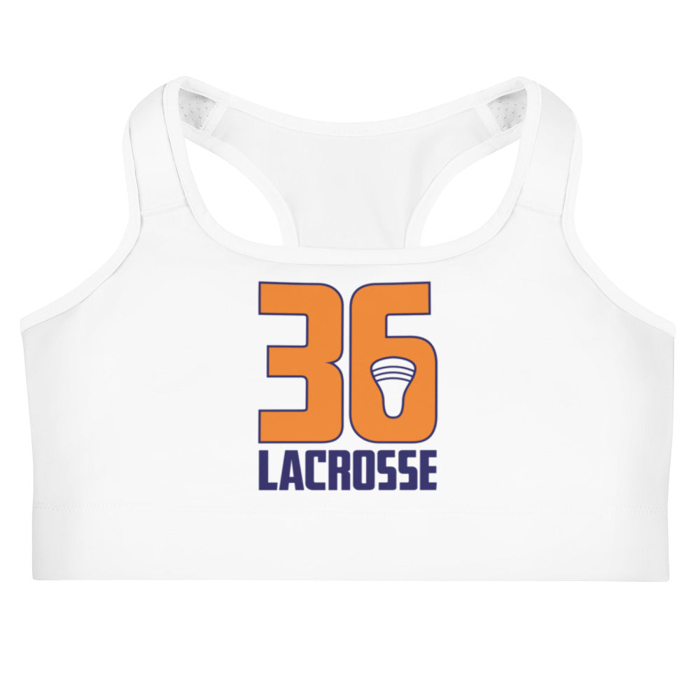 Women's Team36 Lacrosse Sports Bra