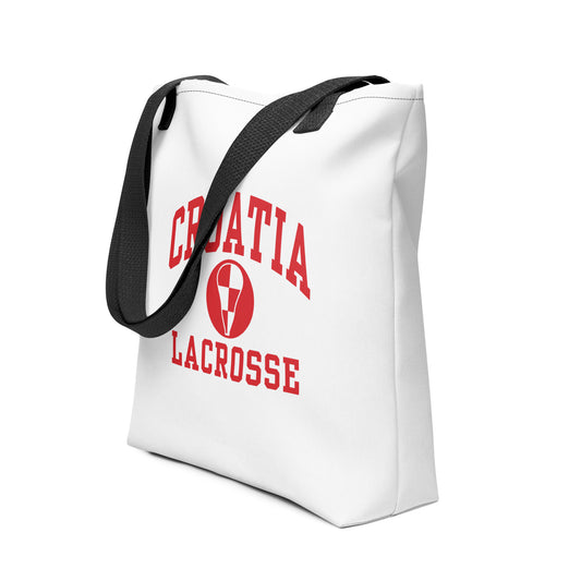 Croatia Lacrosse Tote Bag