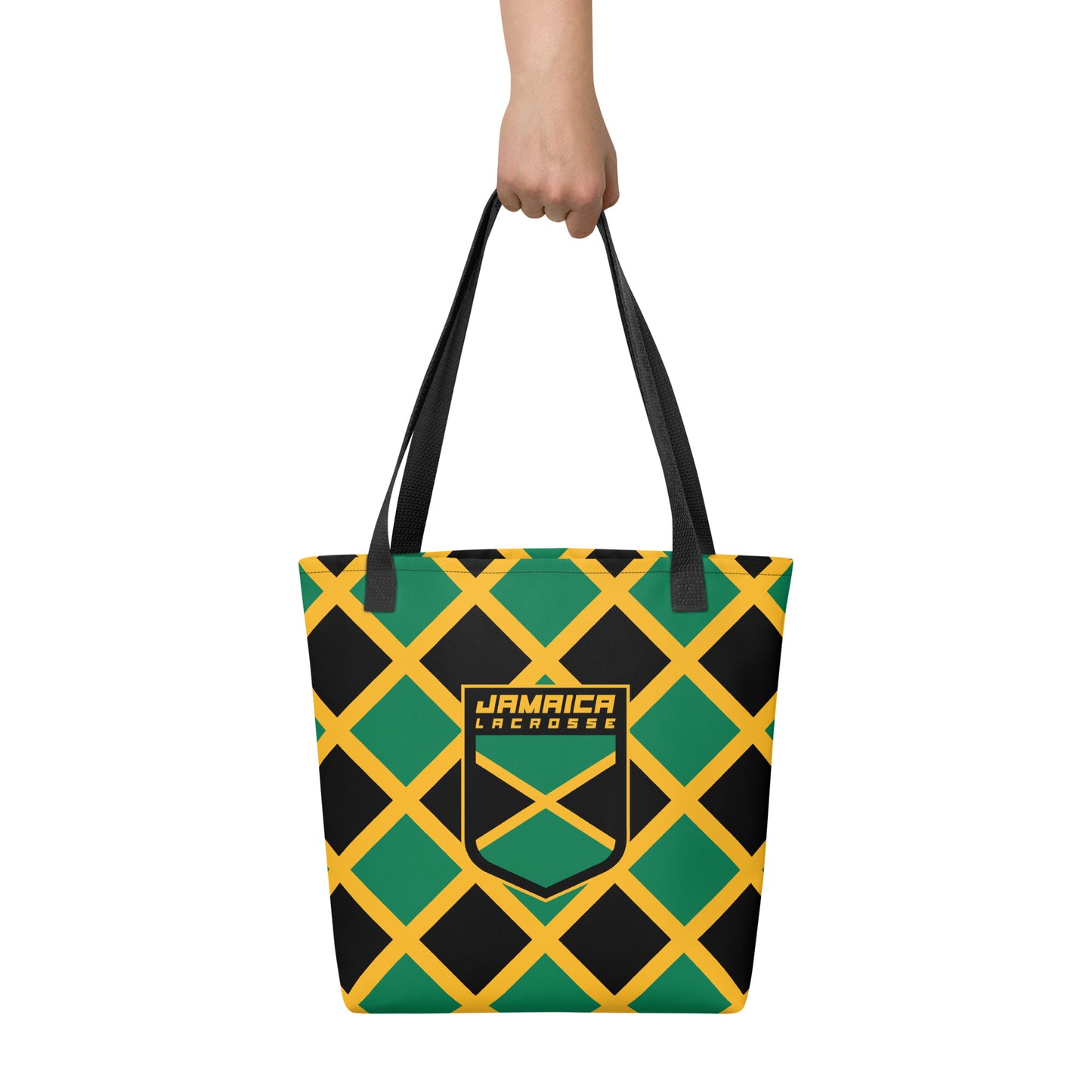 Jamaica Lacrosse Tote Bag
