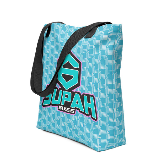 Supah Sixes Tote Bag