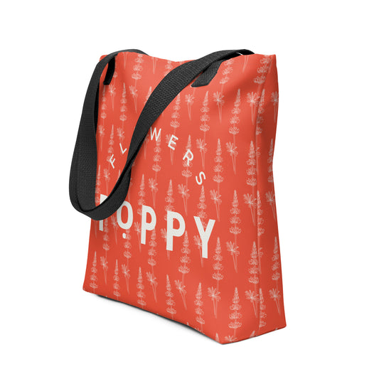Poppy Flowers Tote Bag