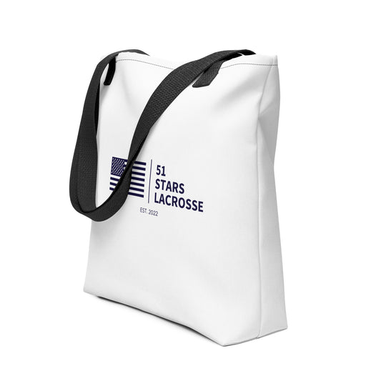 51 Stars Lacrosse Tote Bag