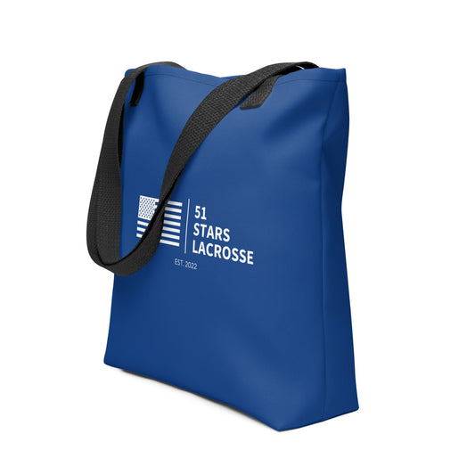51 Stars Lacrosse Tote Bag
