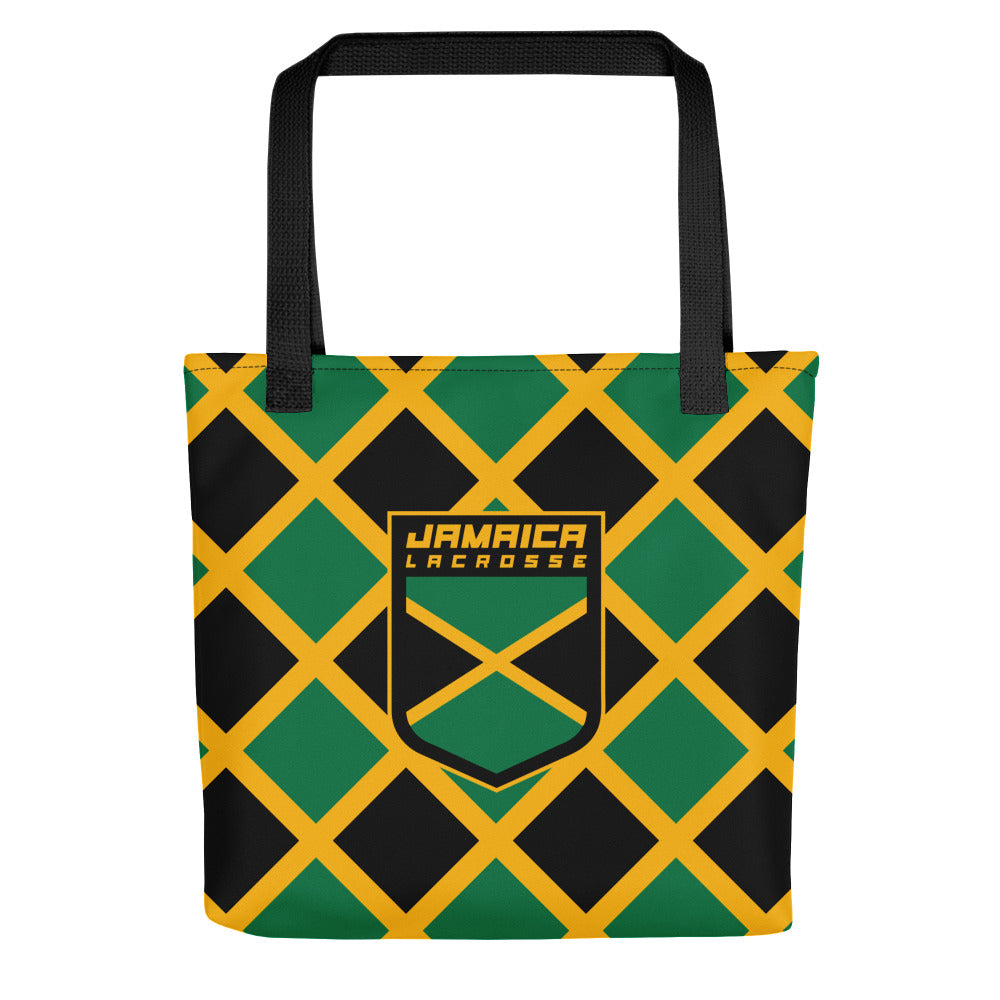 Jamaica Lacrosse Tote Bag