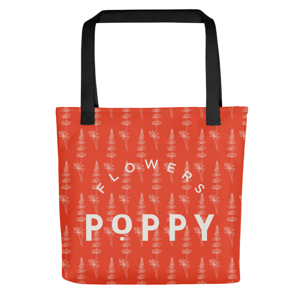 Poppy Flowers Tote Bag