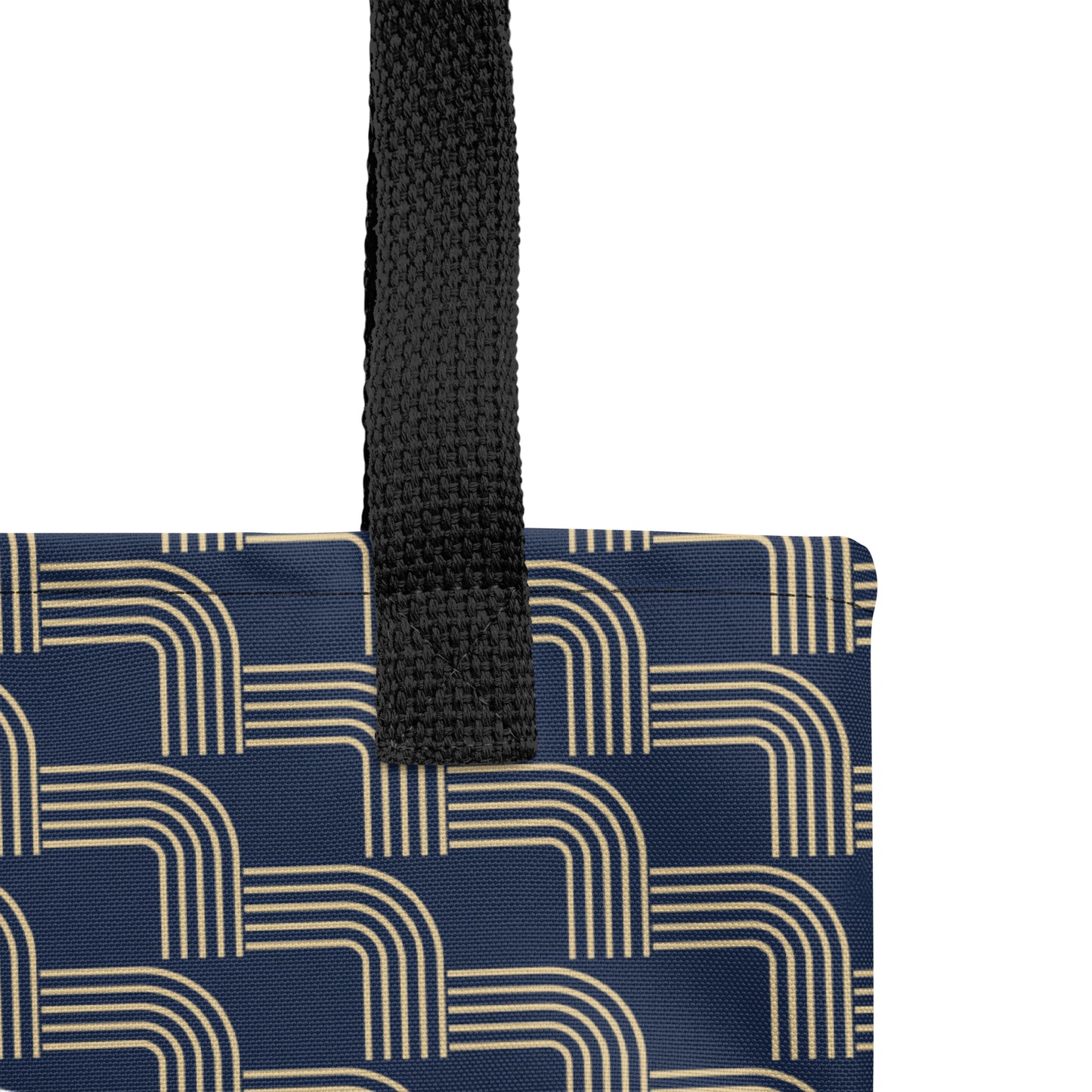 Blue Heron Lacrosse Tote Bag