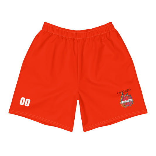 Personalizable - Adult Chicago Portagers Pocketed Athletic Shorts