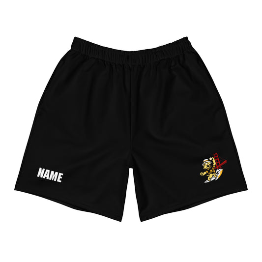 Personalizable - Adult YouthGold Pocketed Athletic Shorts