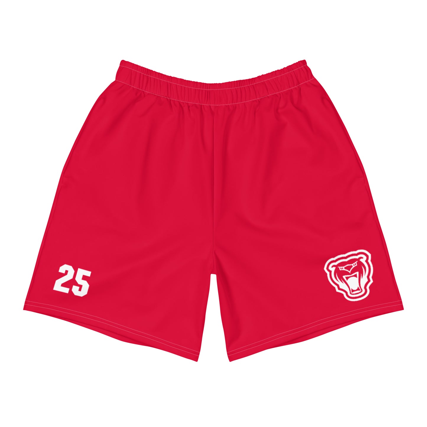 Adult Bartlett HS Lacrosse Pocketed Athletic Shorts - Personalized