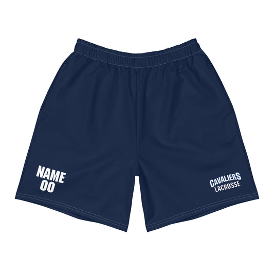 Personalizable - Adult Cavaliers Lacrosse Pocketed Athletic Shorts