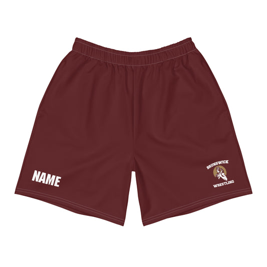 Personalizable - Adult Brunswick Wrestling Pocketed Athletic Shorts