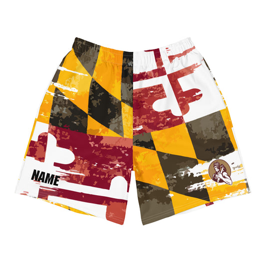 Personalizable - Adult Brunswick Wrestling Pocketed Athletic Shorts
