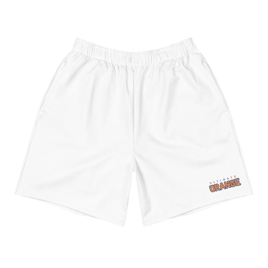 Adult Ultimate Orange Pocketed Athletic Shorts