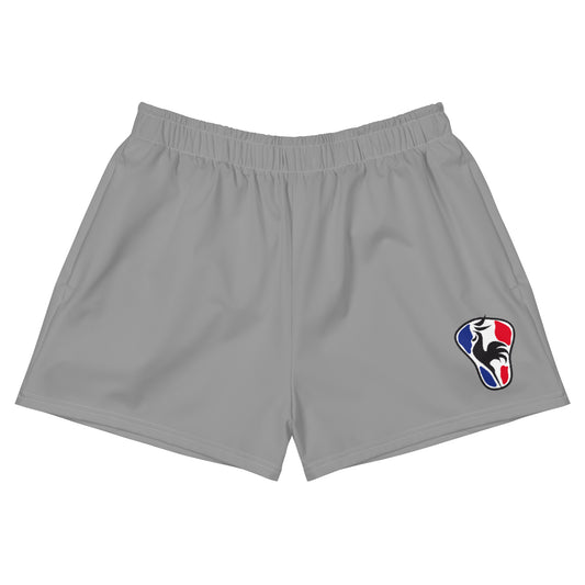 Women's France Lacrosse Pocketed Athletic Shorts