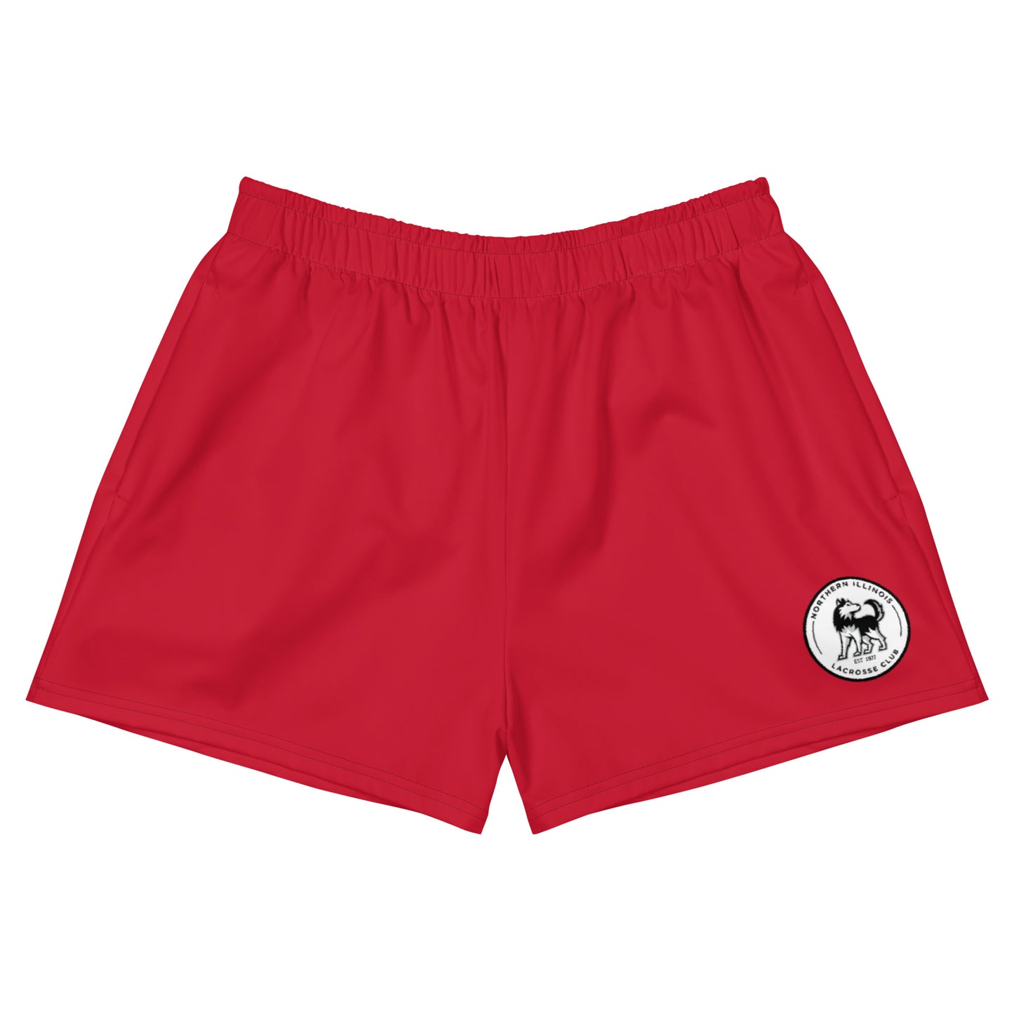 Women's NIU Lacrosse Pocketed Athletic Shorts