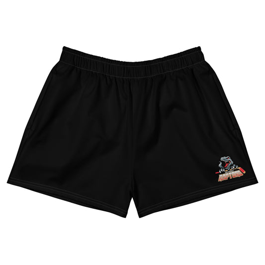 Women's Raptors Pocketed Athletic Shorts