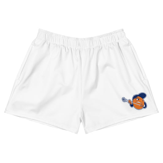 Women's Ultimate Orange Pocketed Athletic Shorts