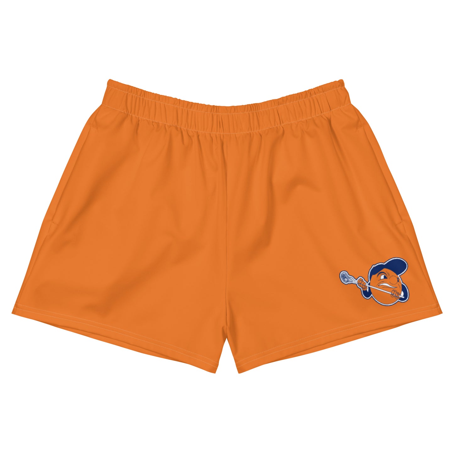 Women's Ultimate Orange Pocketed Athletic Shorts