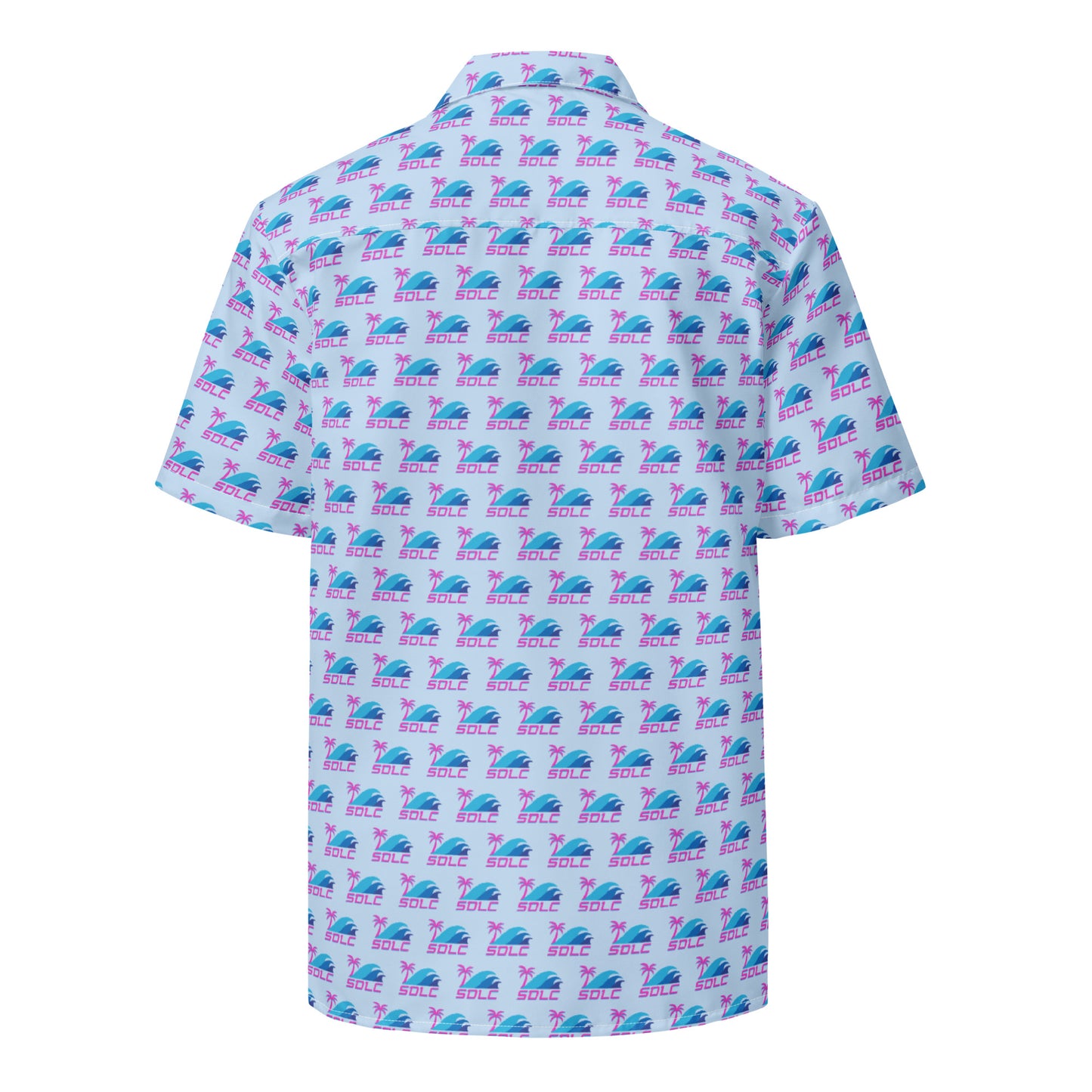 Adult SDLC Short Sleeve Button Down