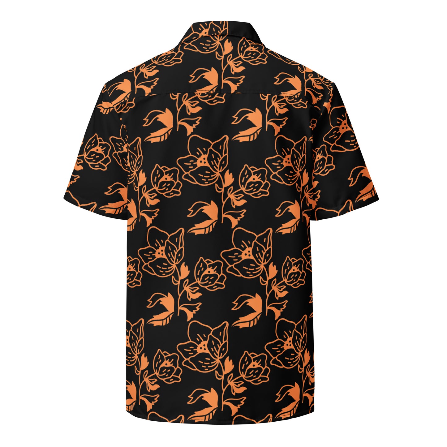 Adult Sailors Lax Short Sleeve Button Down Shirt