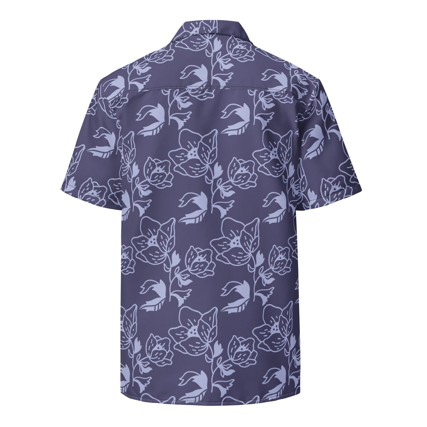 Adult Box Elder Lacrosse Short Sleeve Button Down Shirt