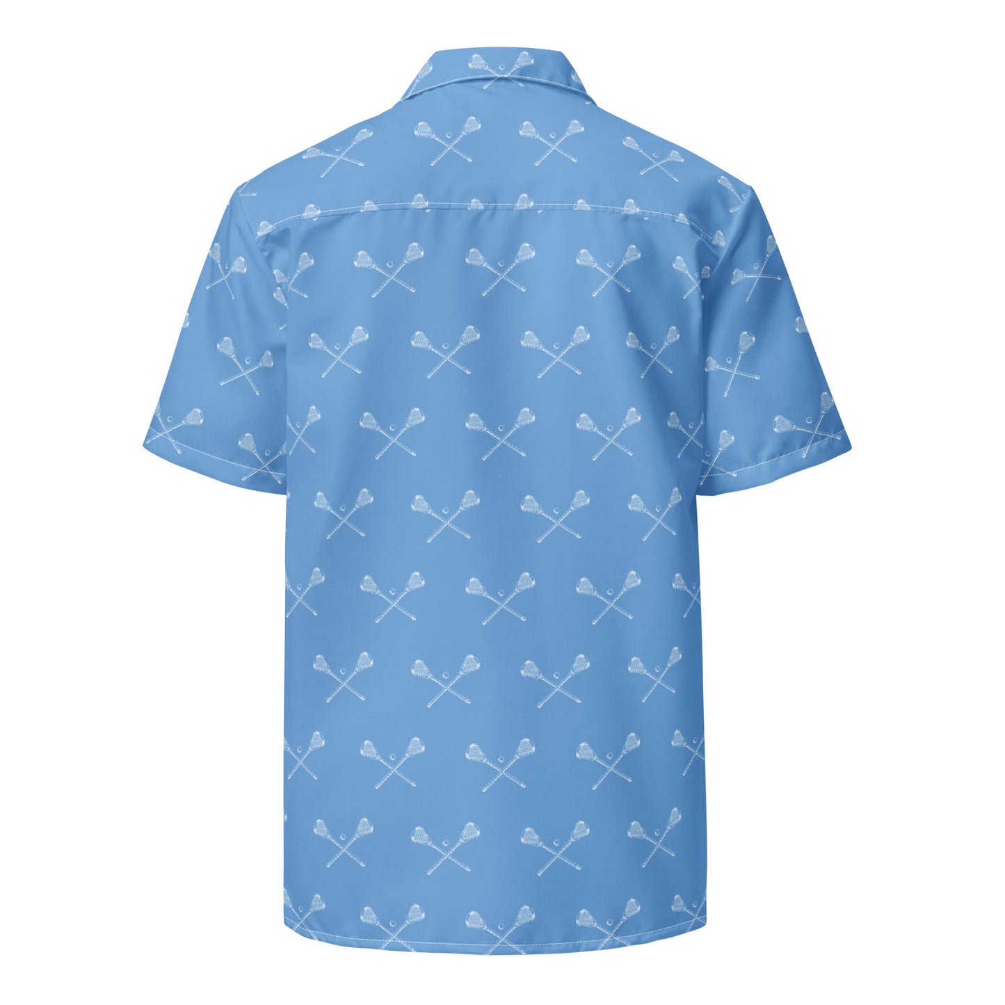 Adult UTSA Men's Club Lacrosse Short Sleeve Button Down Shirt