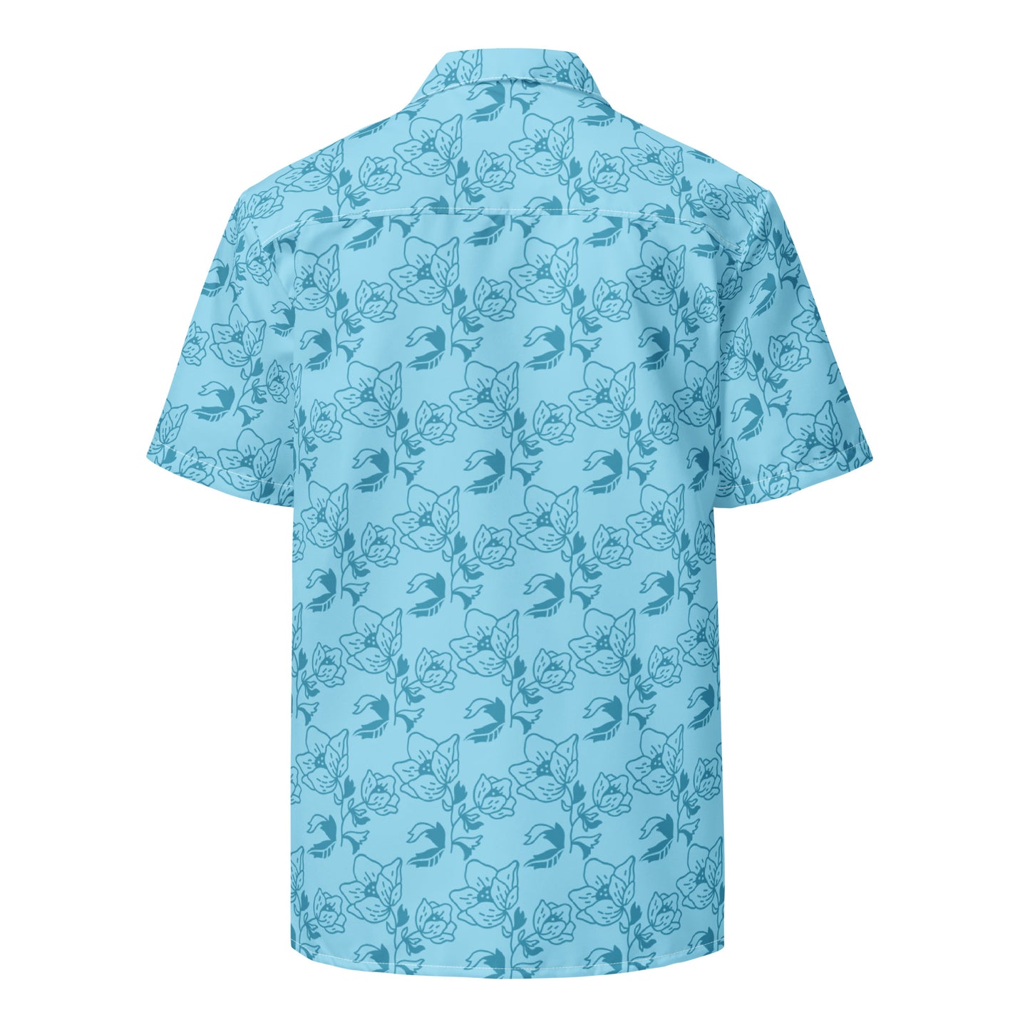Adult ICE LAX Short Sleeve Button Down Shirt