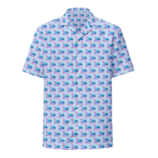 Adult SDLC Short Sleeve Button Down
