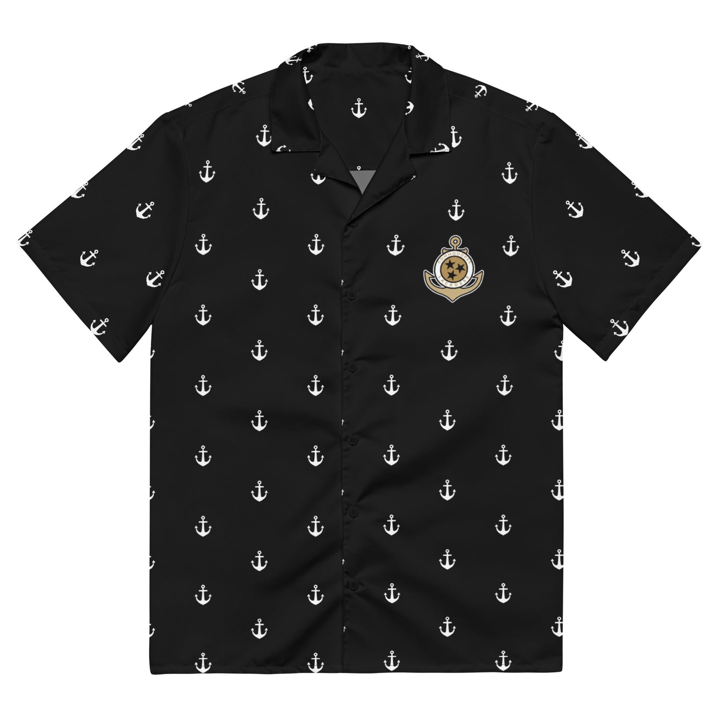 Adult Commodores Lacrosse Club Short Sleeve Button Down