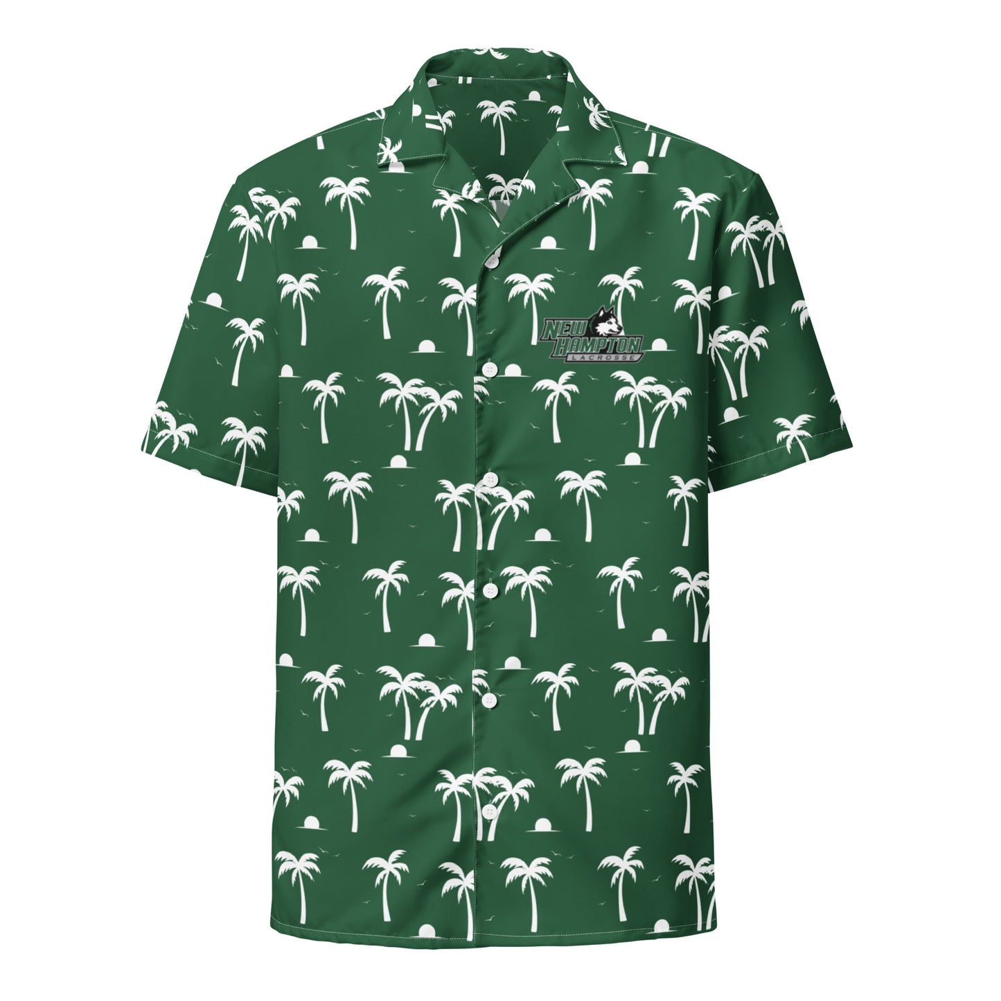 Adult NHS Lacrosse Short Sleeve Button Down Shirt