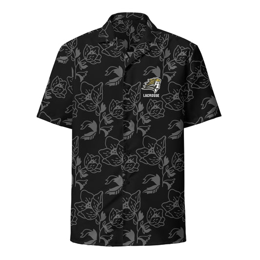 Adult Kuna Lacrosse Short Sleeve Button Down Shirt