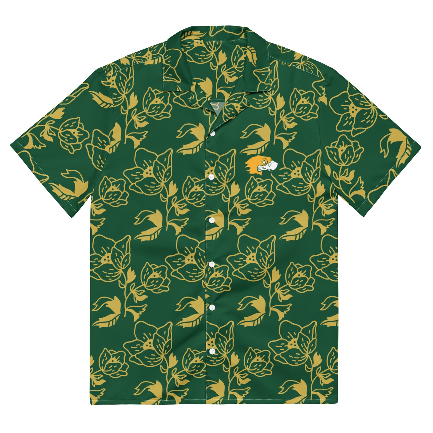 Adult CUI LAX Corner Short Sleeve Button Down Shirt