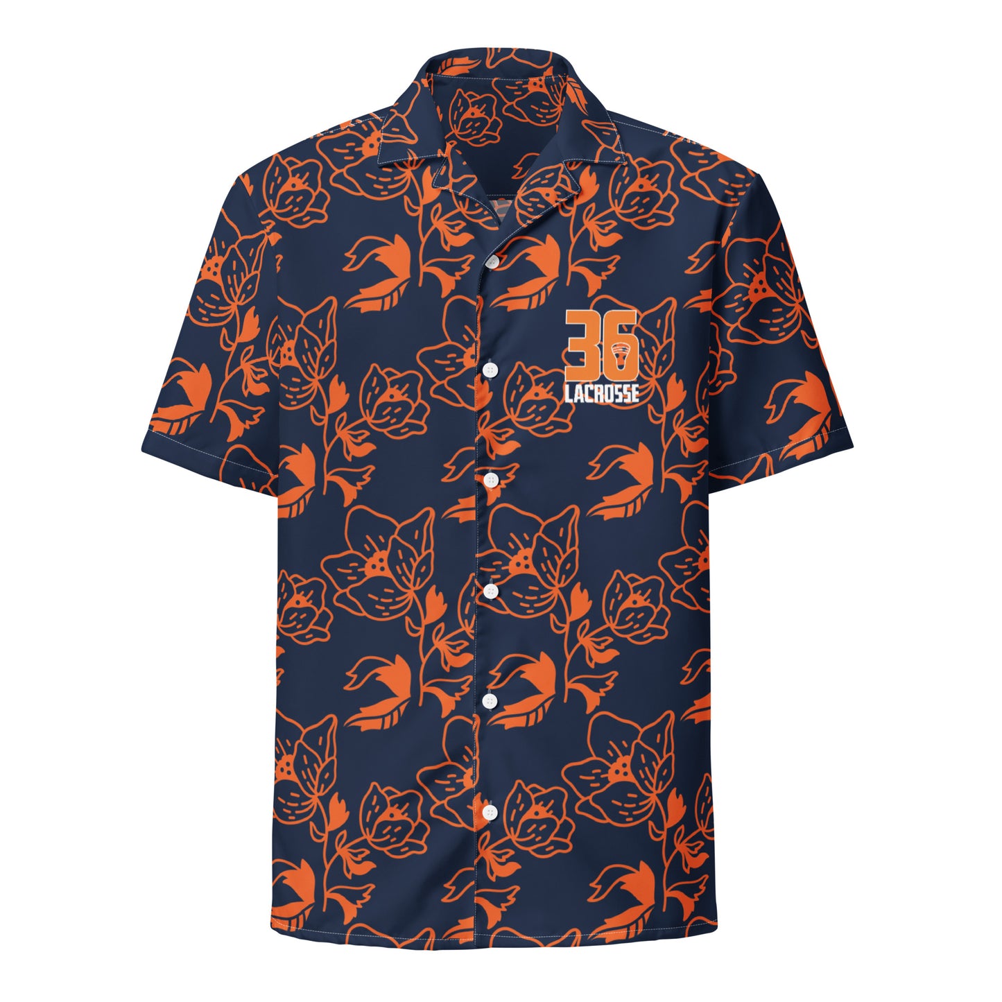 Adult Team36 Short Sleeve Button Down Shirt