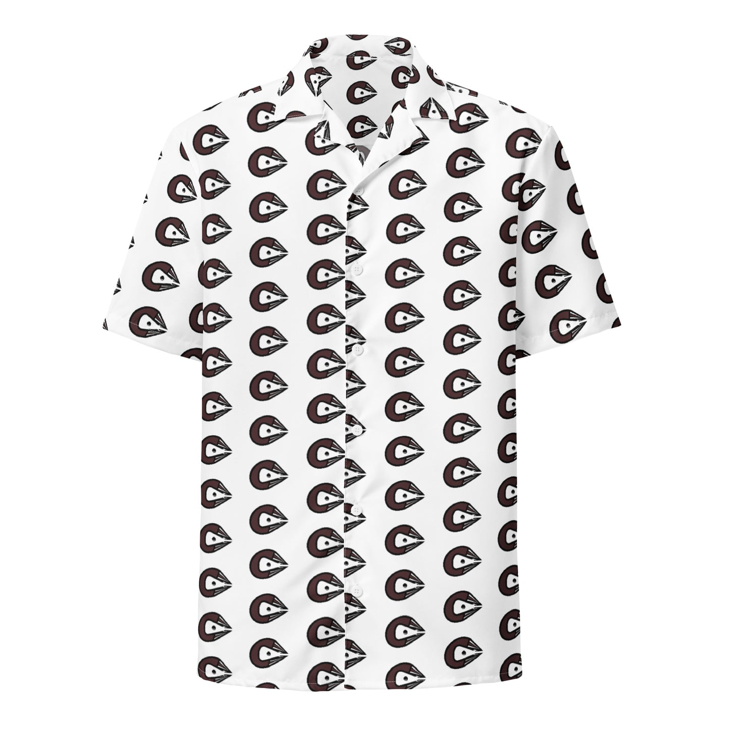 Adult Coopers Lacrosse Short Sleeve Button Down Shirt