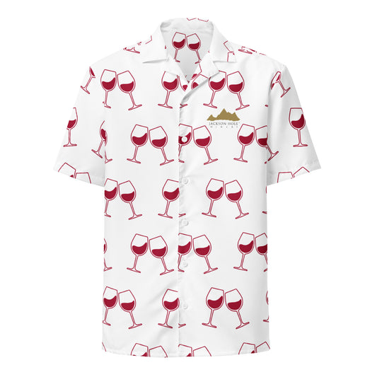 Adult Jackson Hole Winery Short Sleeve Button Down Shirt