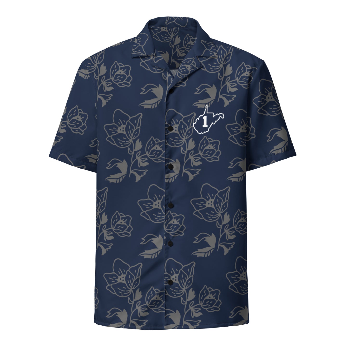 Adult Wheeling Post 1 Short Sleeve Button Down Shirt