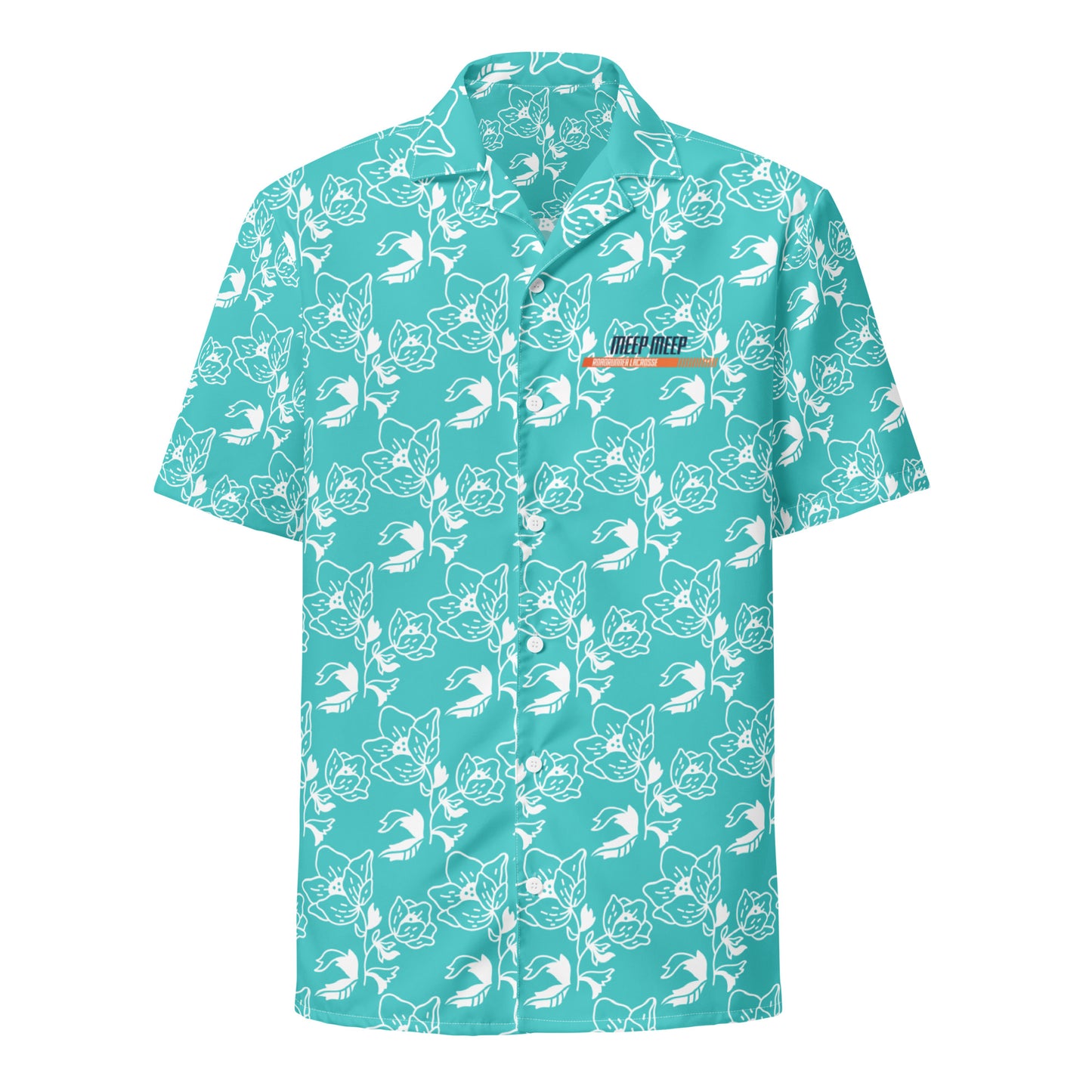 Adult UTSA Men's Club Lacrosse Short Sleeve Button Down Shirt