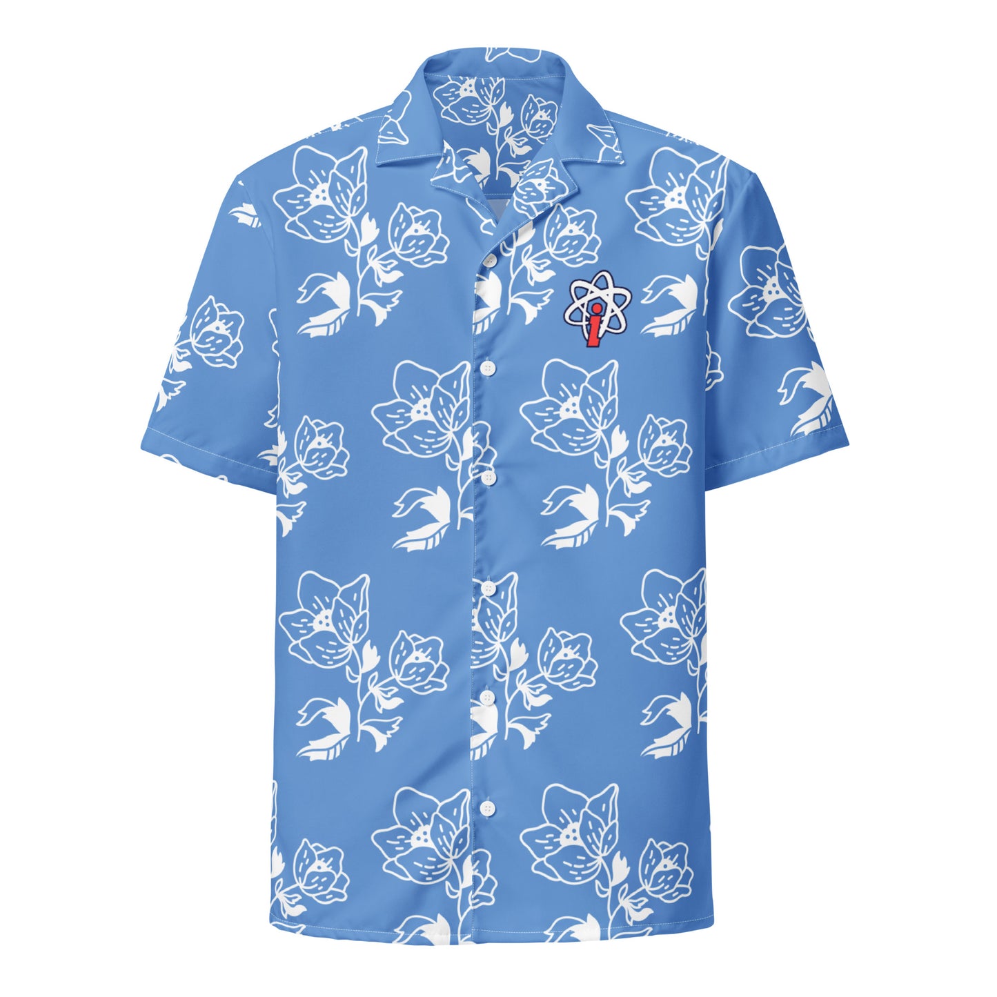 Adult Isotopes Lacrosse Short Sleeve Button Down