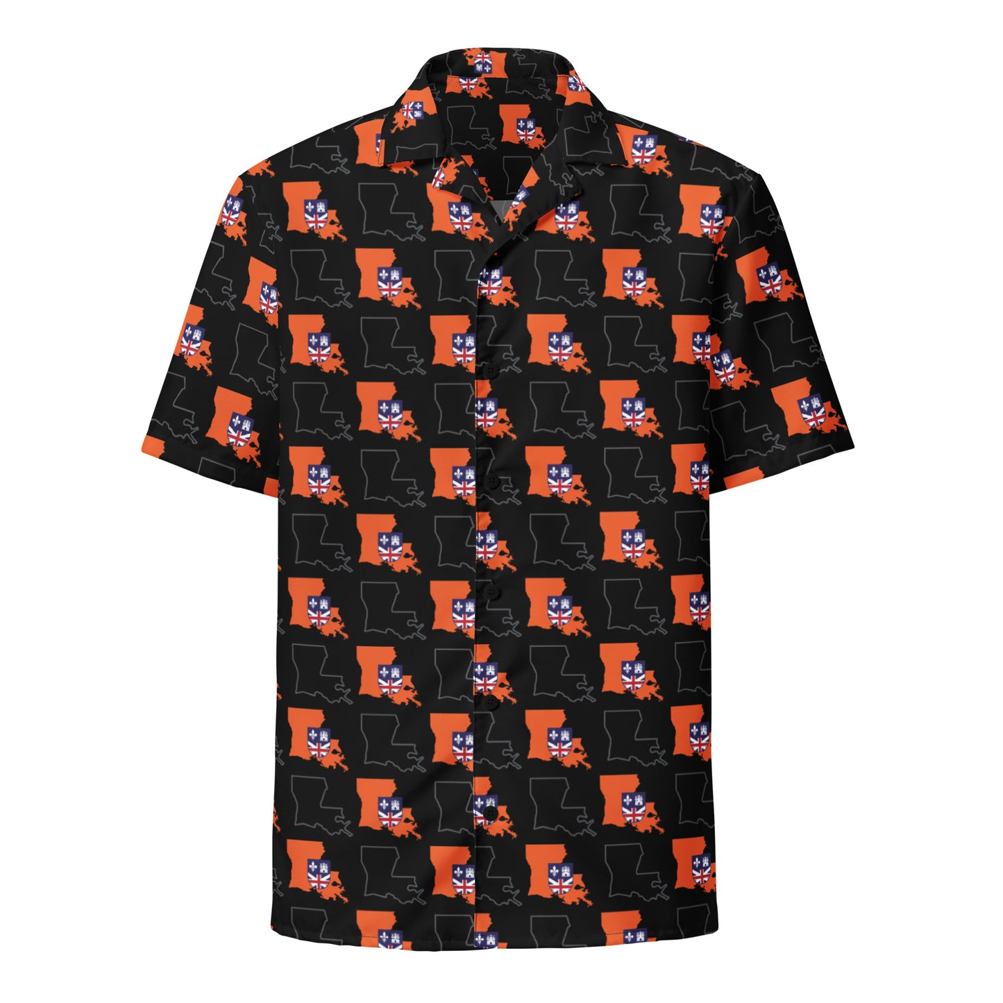 Adult CHS Lacrosse Short Sleeve Button Down Shirt