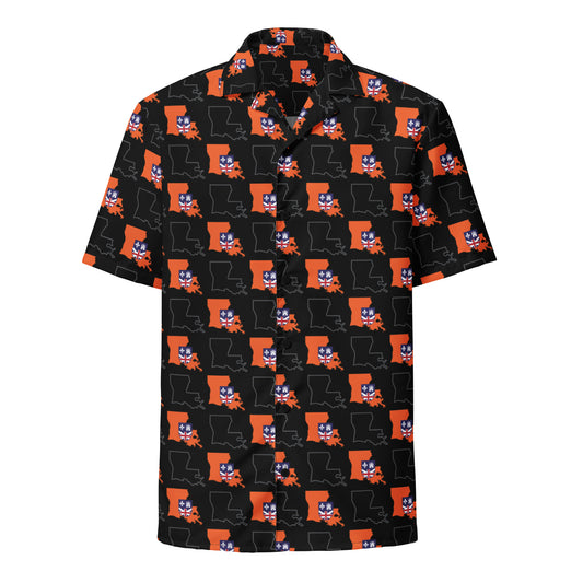 Adult CHS Lacrosse Short Sleeve Button Down Shirt