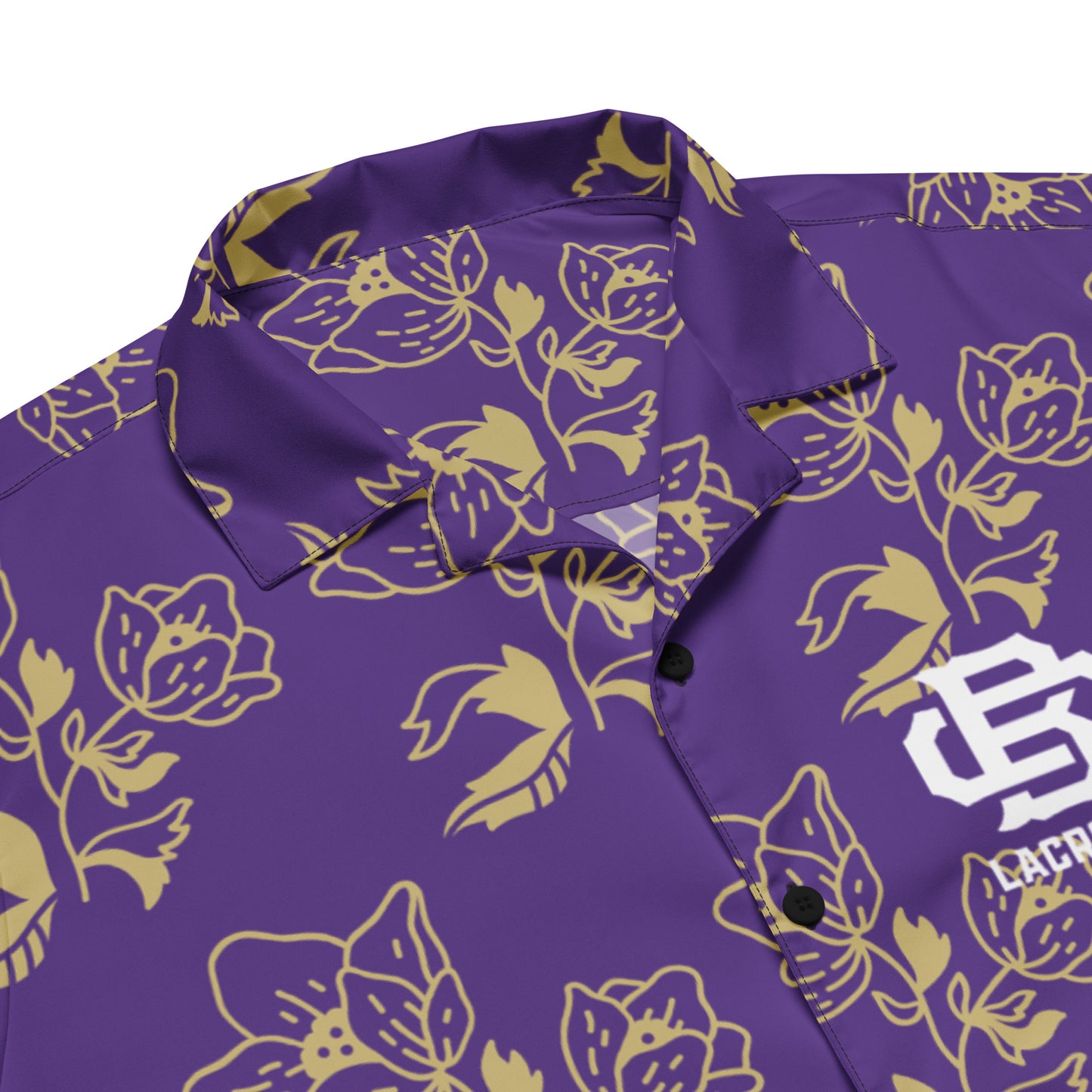 Adult CBHS Lacrosse Short Sleeve Button Down Shirt
