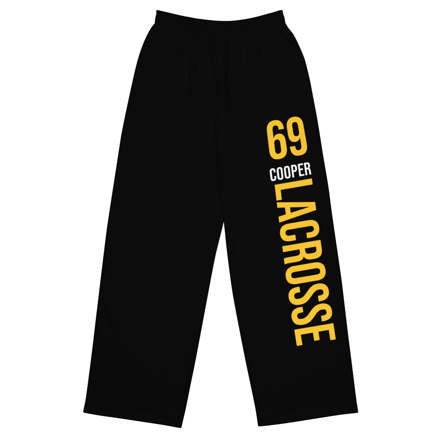 Adult Cooper Lacrosse Wide-Leg Relaxed Pants - Personalized