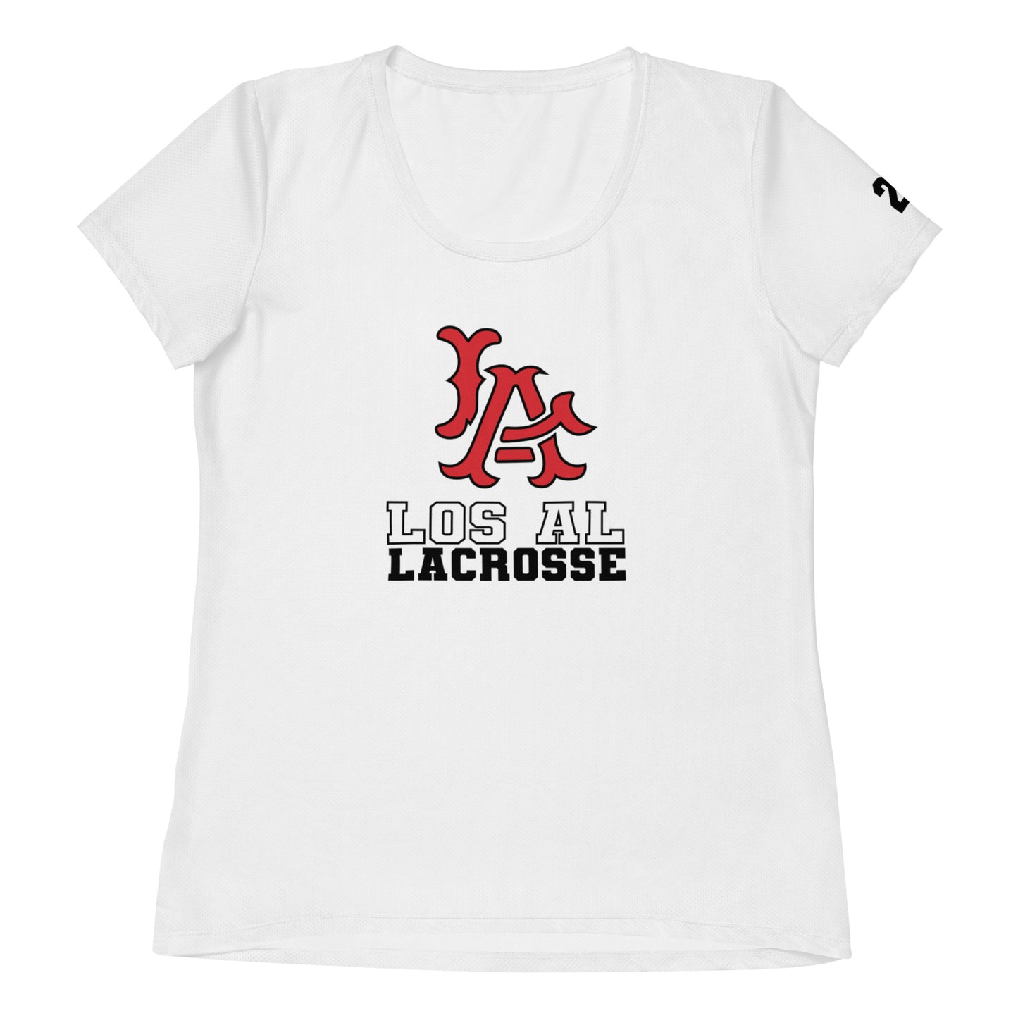 Women's Los Al Lacrosse Premium Performance Shirt - Personalized