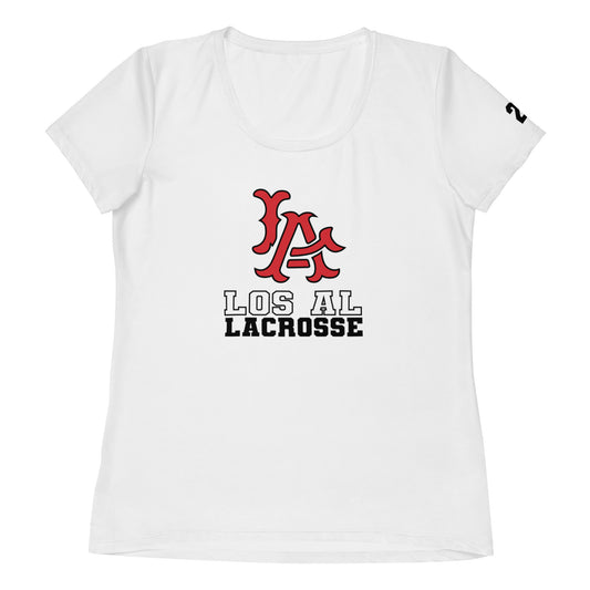 Women's Los Al Lacrosse Premium Performance Shirt - Personalized