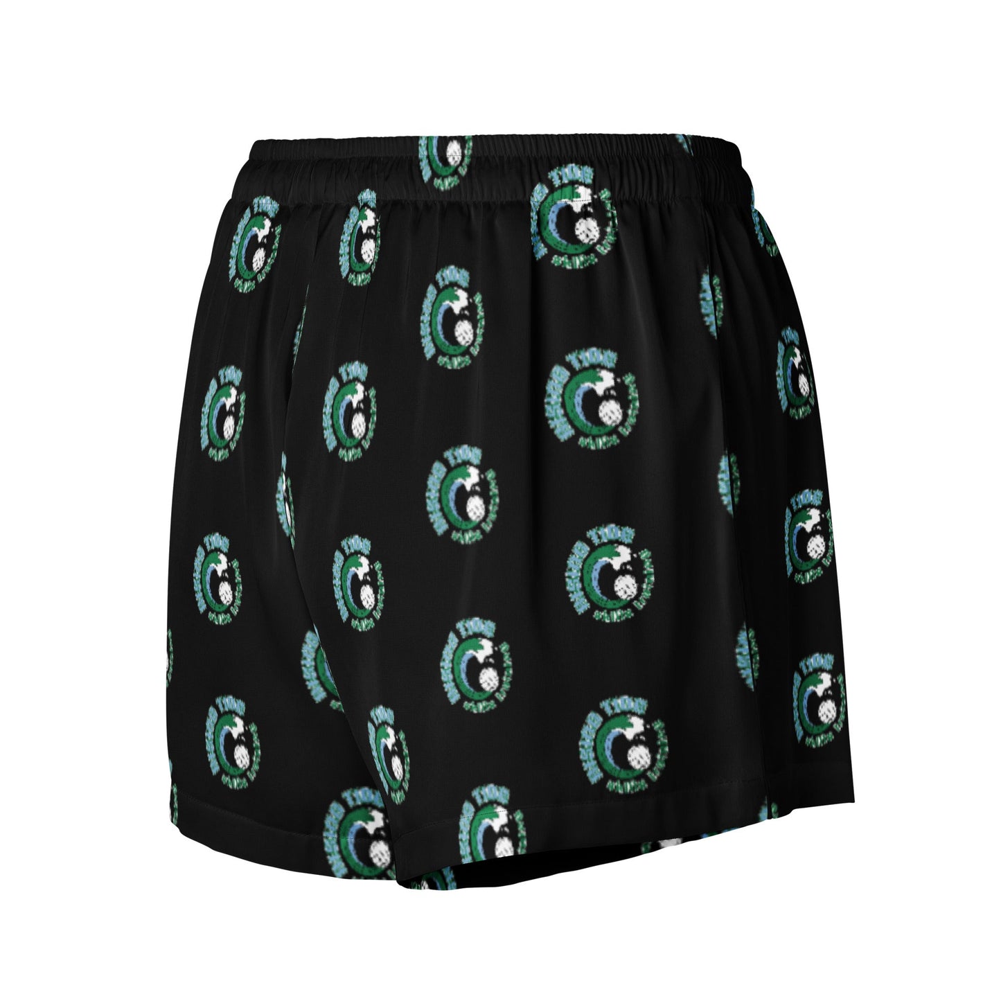 Women’s Green Wave Pajama Shorts