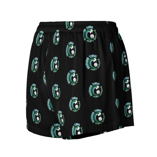 Women’s Green Wave Pajama Shorts