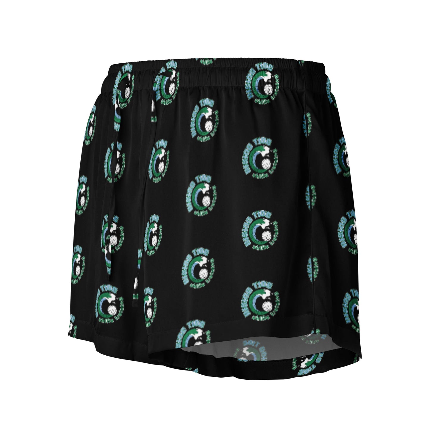 Women’s Green Wave Pajama Shorts