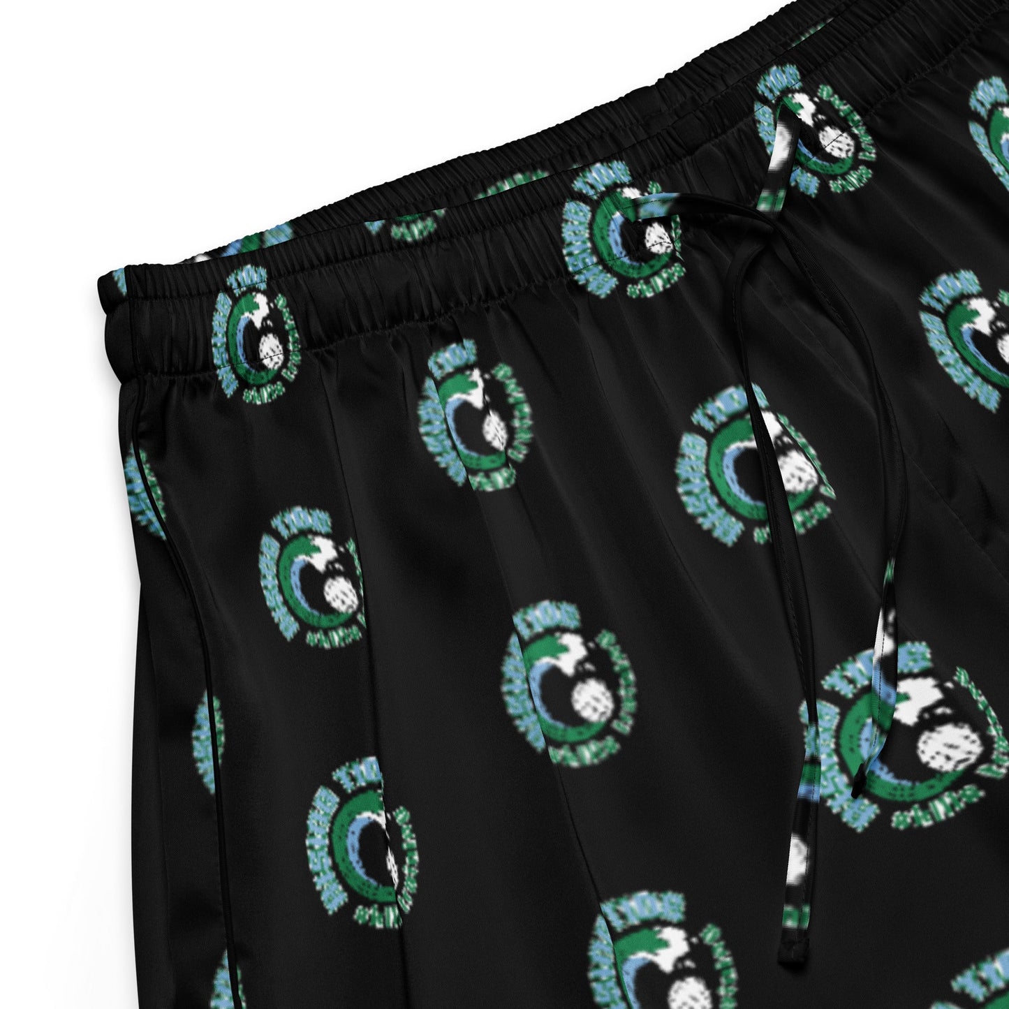Women’s Green Wave Pajama Shorts