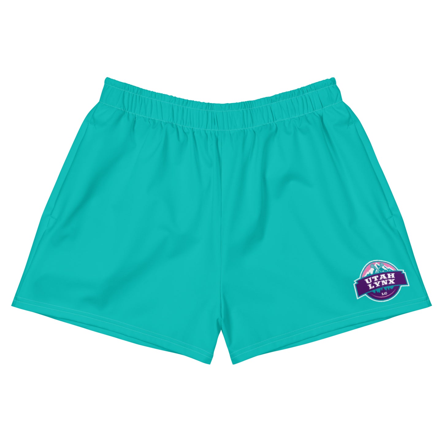 Women’s Utah Lynx Pocketed Athletic Shorts