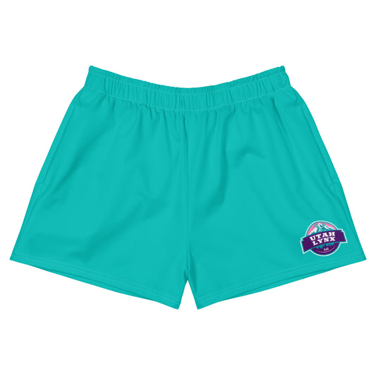 Women’s Utah Lynx Pocketed Athletic Shorts